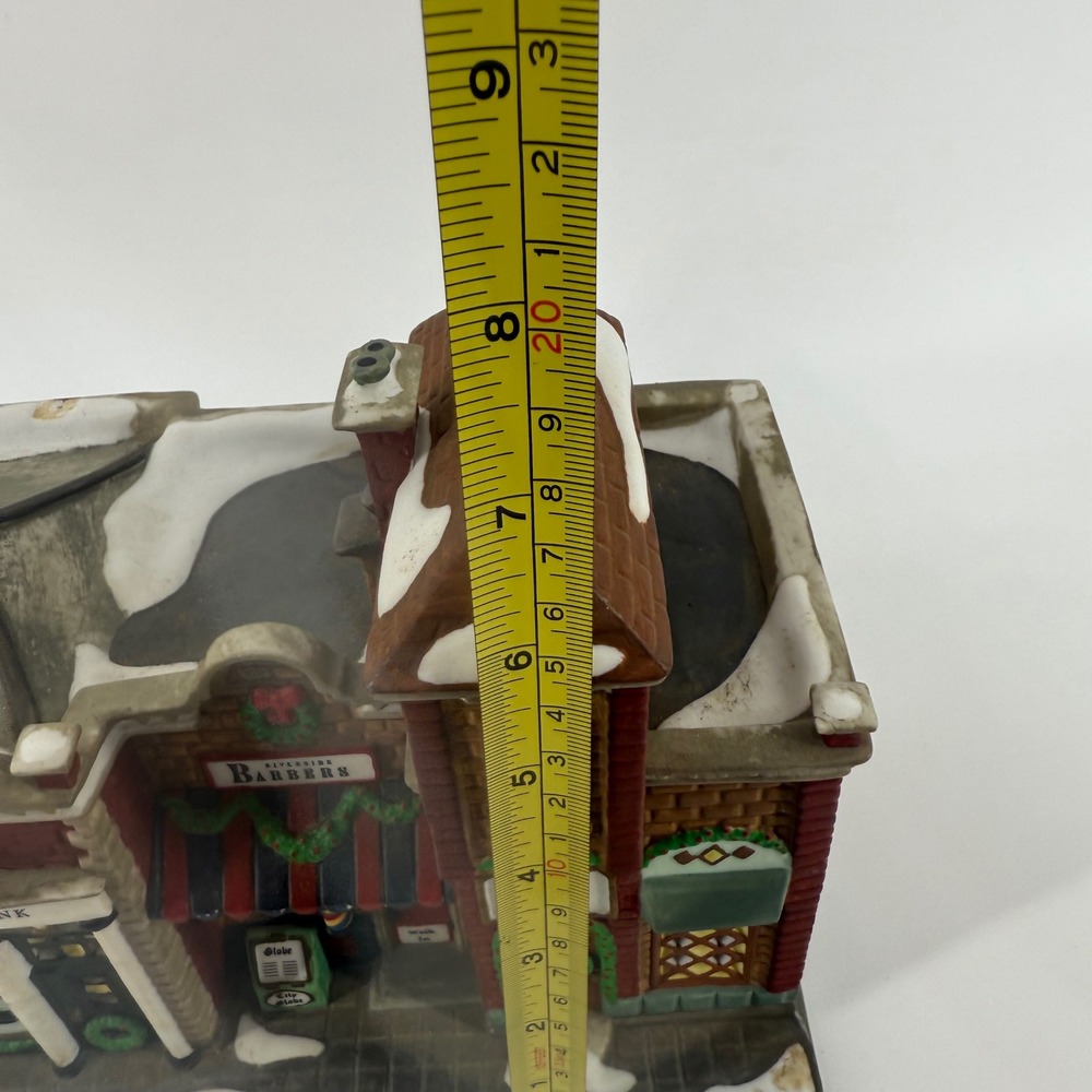 Vintage Department 56 Riverside Row Shops 58888 Christmas in the City Retired - Picture 11 of 12